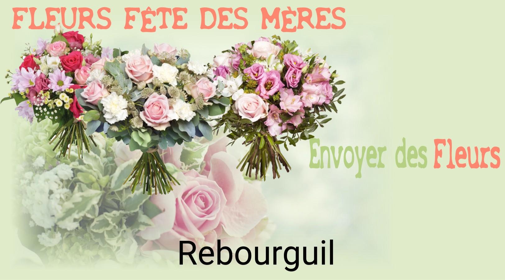 Bouquet de Fête des Mères livré à Rebourguil